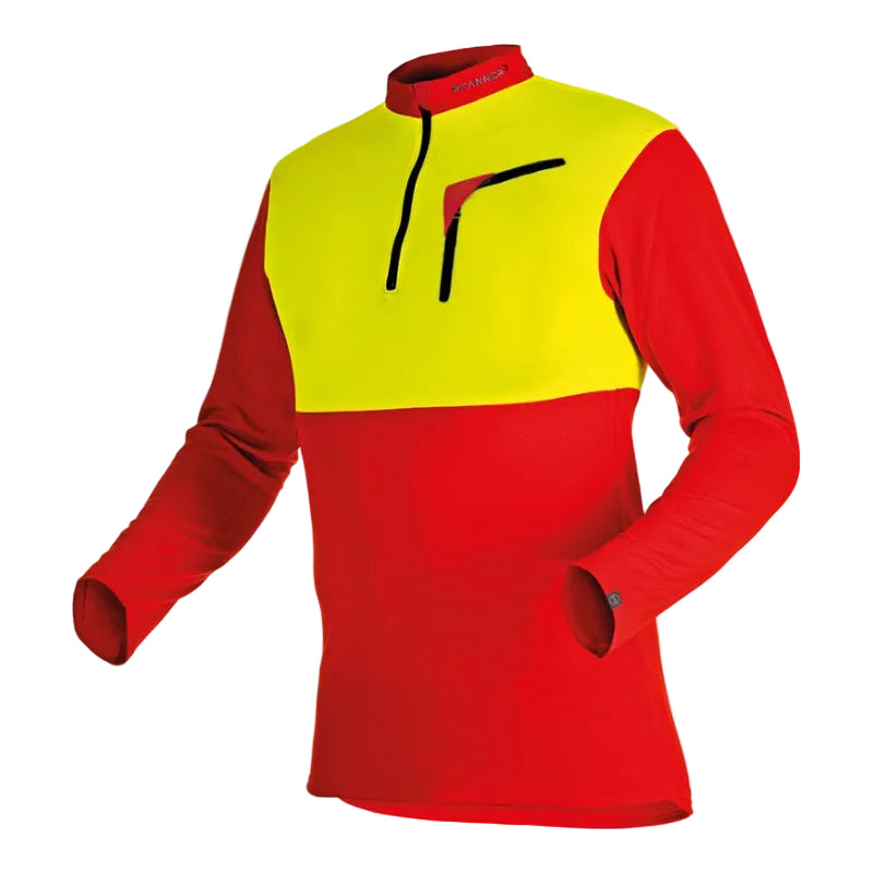Maglia maniche lunghe Zipp-Neck