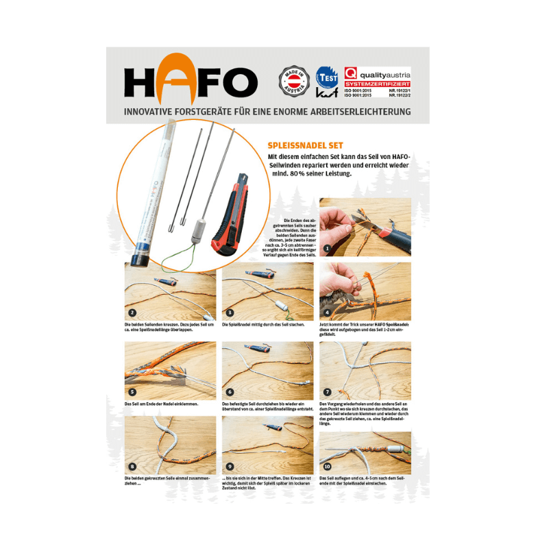 Ago per Giunzioni Fune Tessile