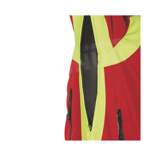 Apertura ventlazione giacca shell pss