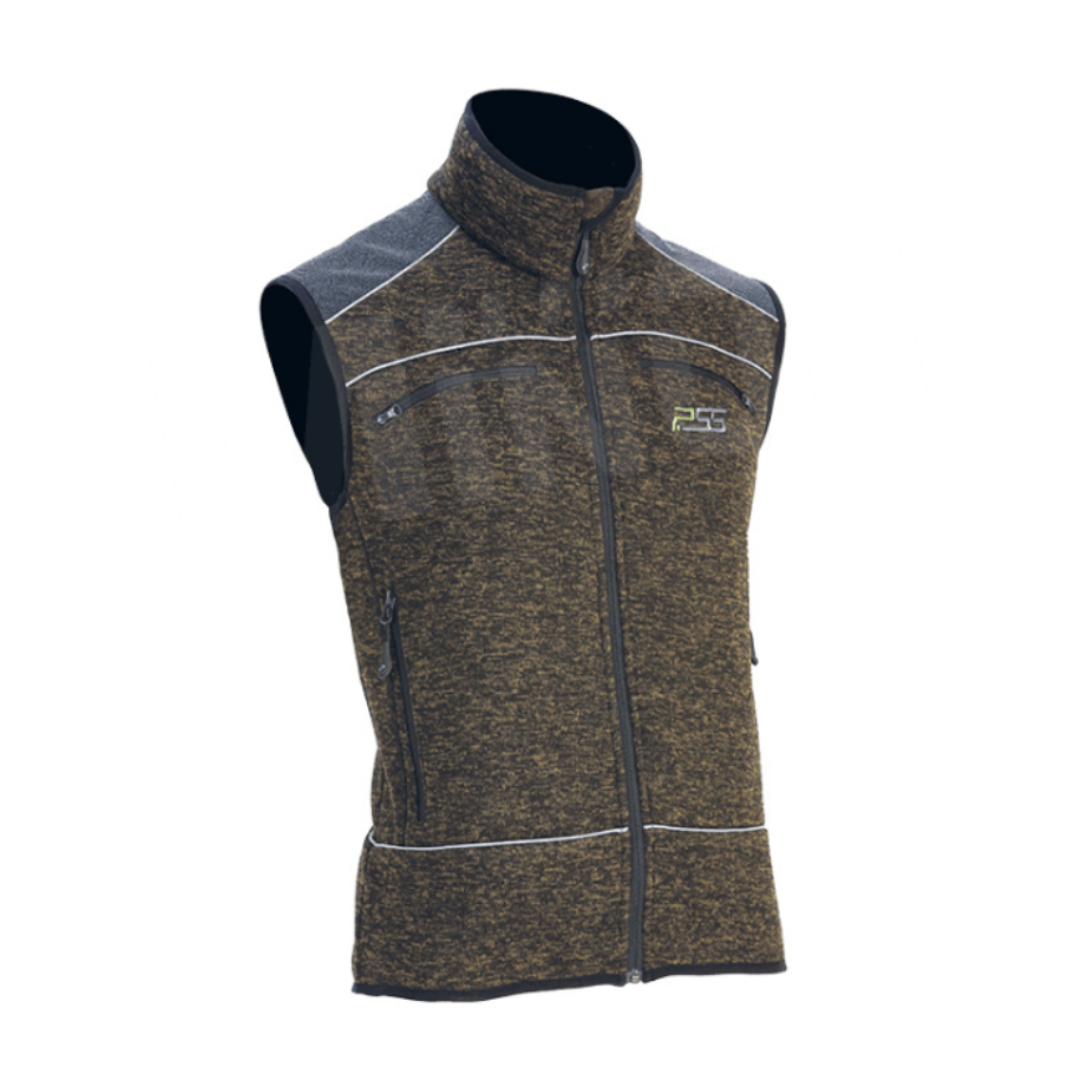 Gilet in maglia PSS Nordic - Marrone