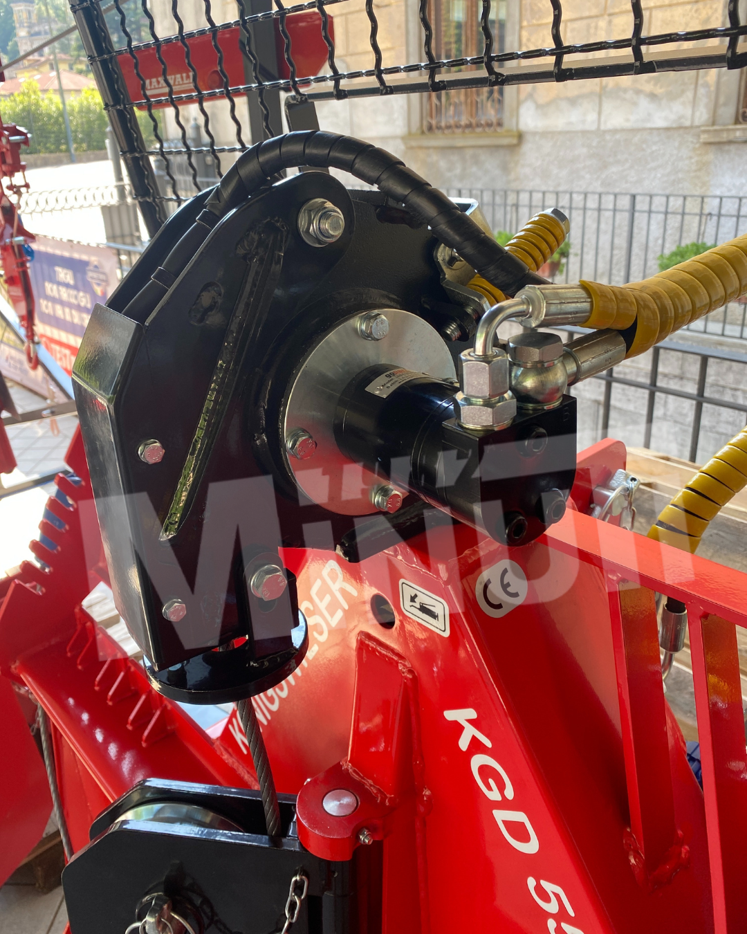 Verricello KGD 5.5SA in primo piano svolgifune automatico