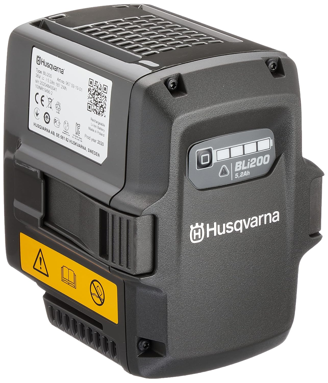 Batteria Husqvarna BLI200 36V, 5.2Ah