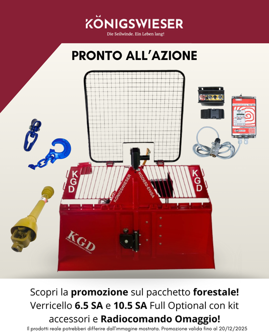 Promozione Verricello idraulico