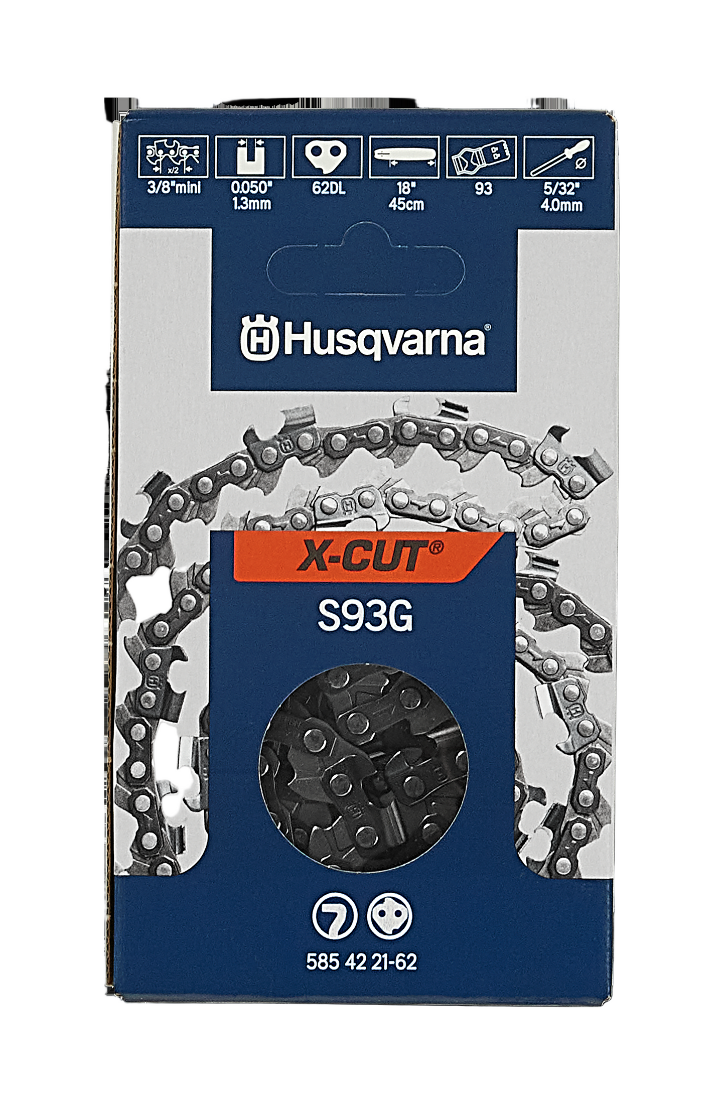 Catena per motosega X-cut |S93G - 3/8mini - 1.3mm