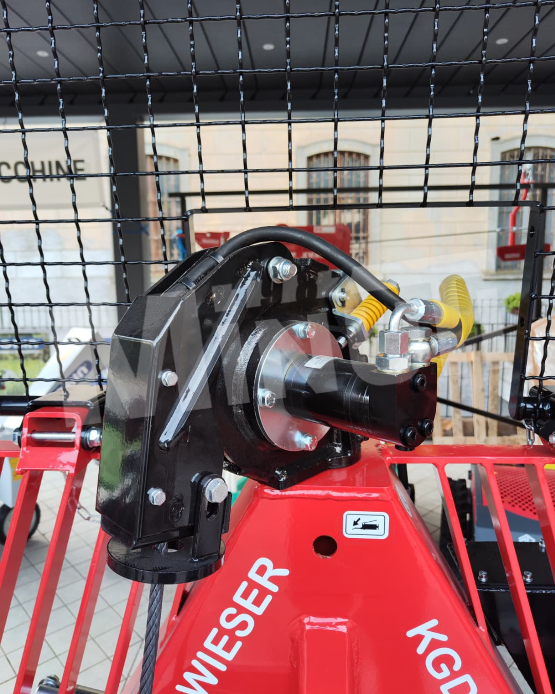 Svolgifune automatico su verricello forestale kgd