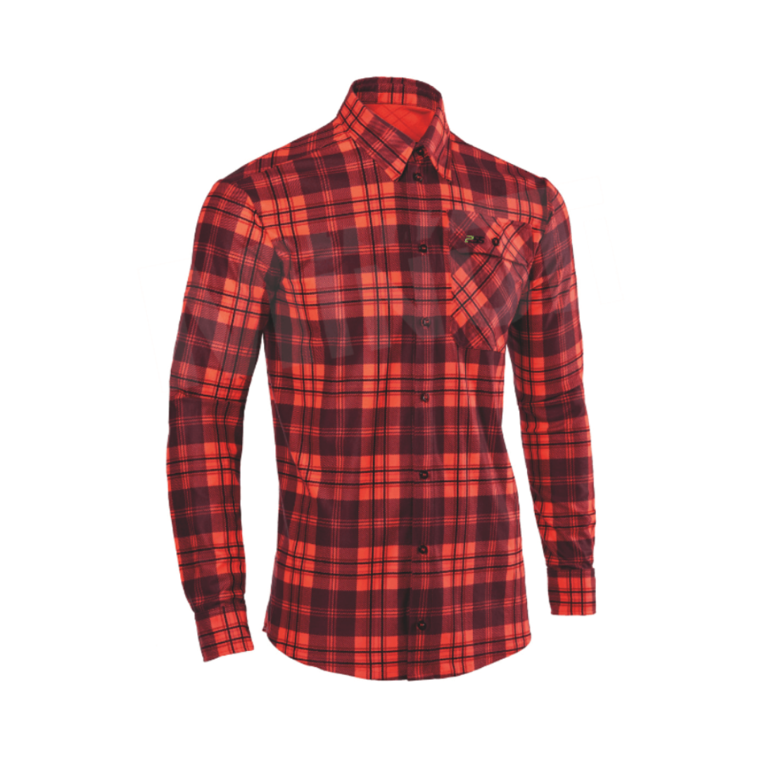 Camicia PSS E-Treme Active Rossa da boscaiolo