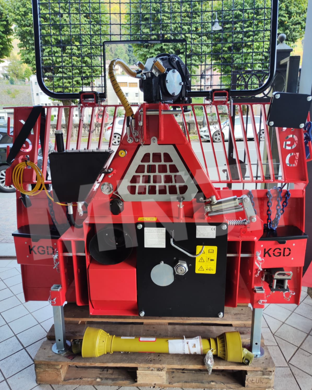 Offerta verricello con cardano retro trattore KGD