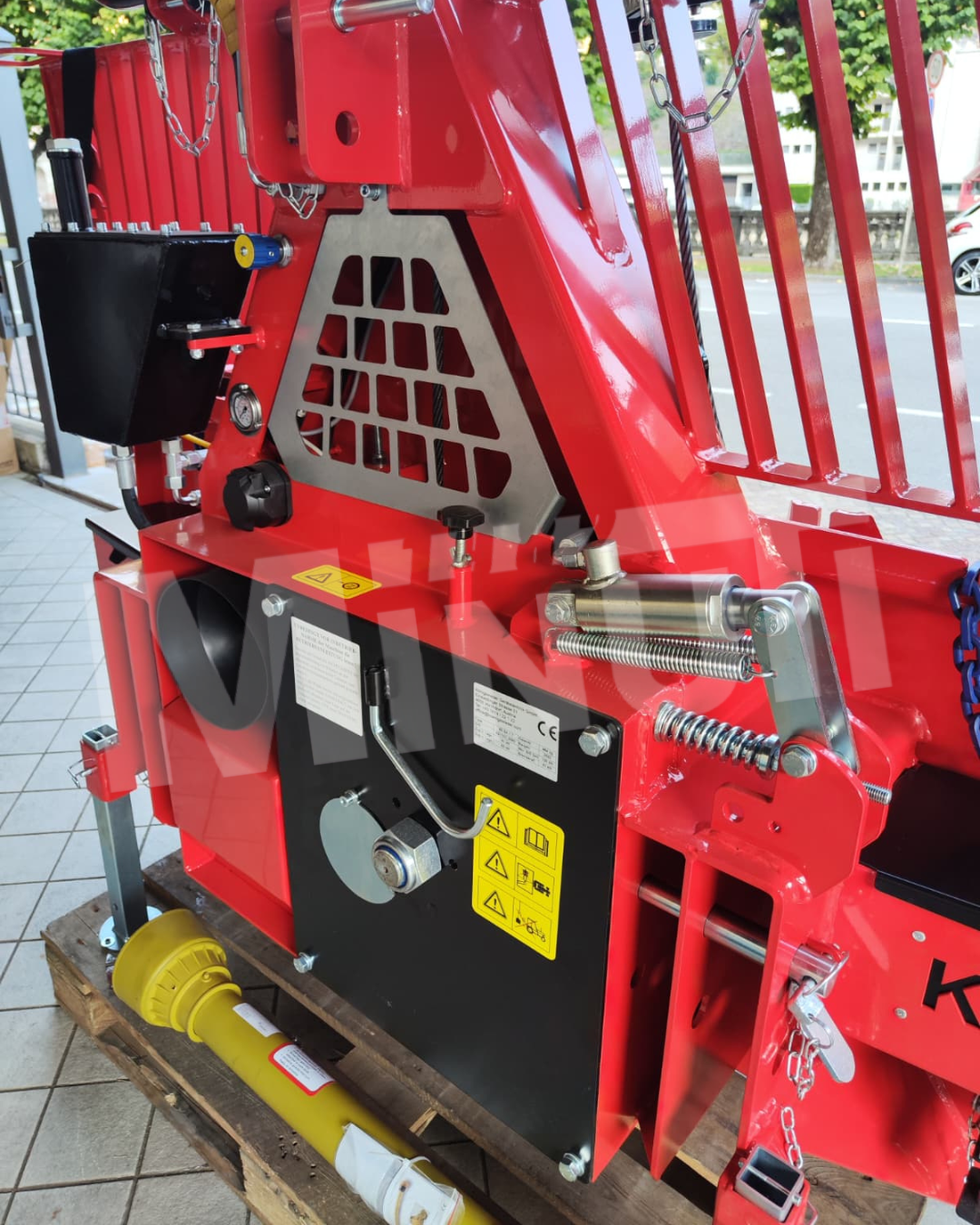 Dettaglio verricello forestale konigswieser 