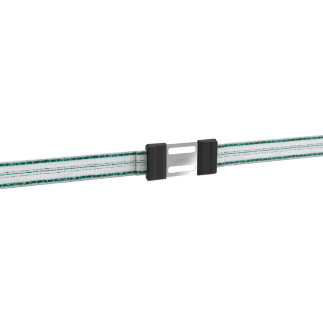 Giunti Litzclip per Nastro Recinzione Elettrica 5pz