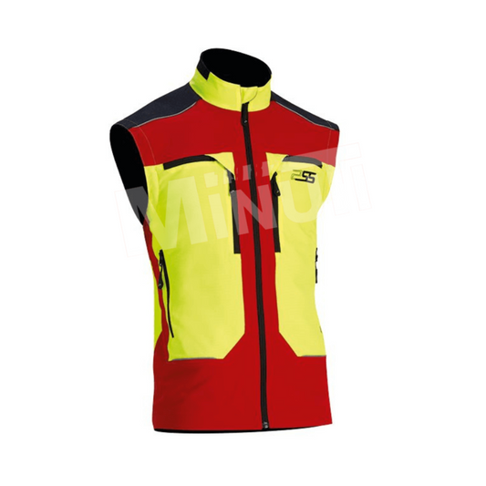 Giacca forestale senza maniche