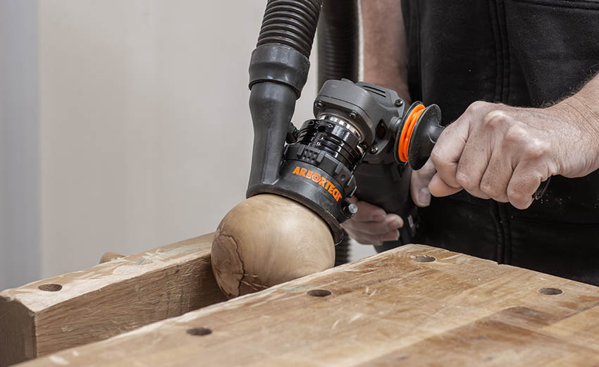 Disco per levigatura legno – dettaglio bordi abrasiv