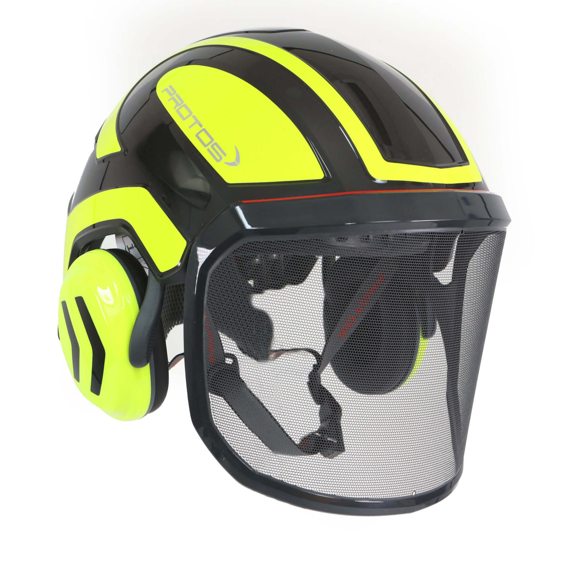 Elmetto forest protos pfanner frontale visiera