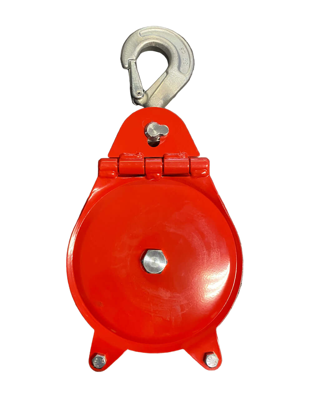 Carrucola forestale con gancio 