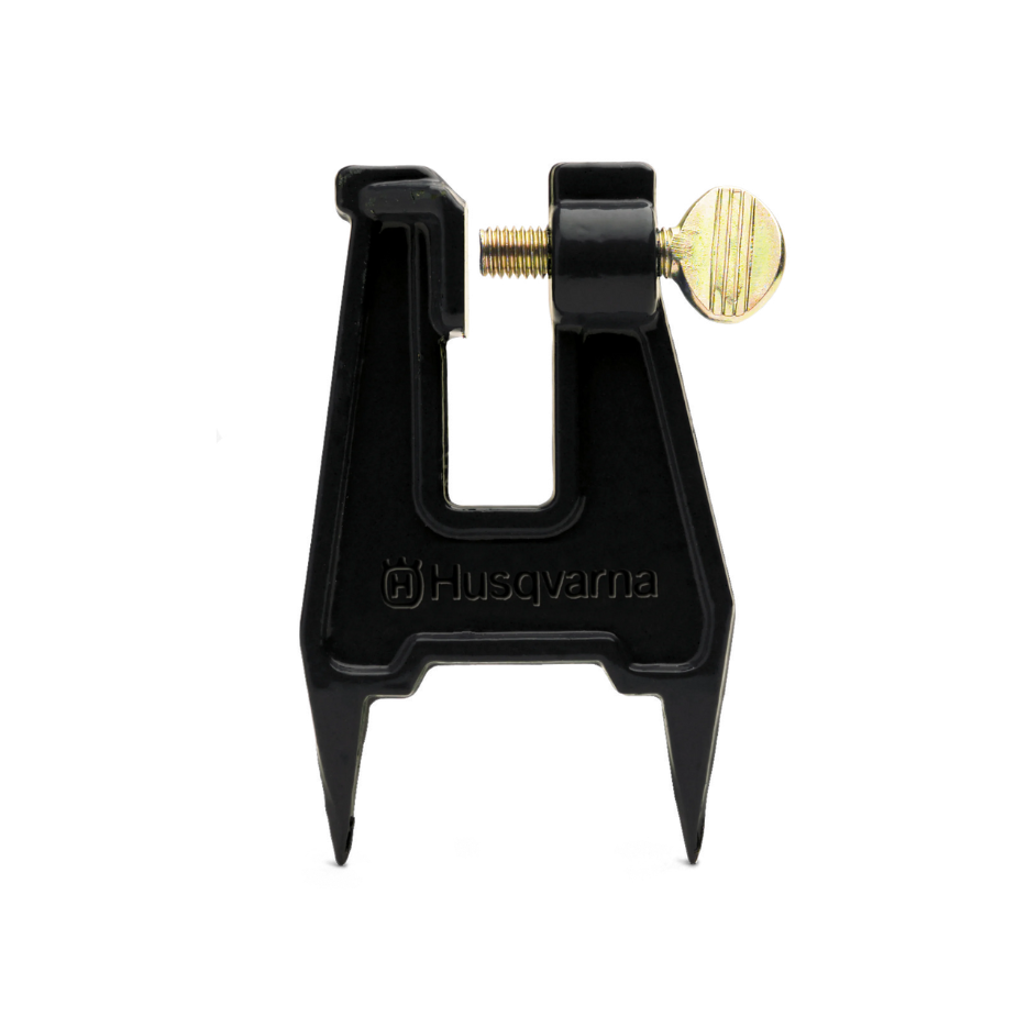 morsa da tronco per affilatura catena motosega