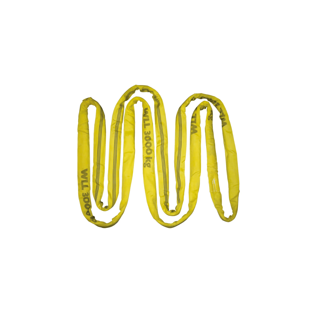 Fascia di Sollevamento ad anello Gialla 3ton