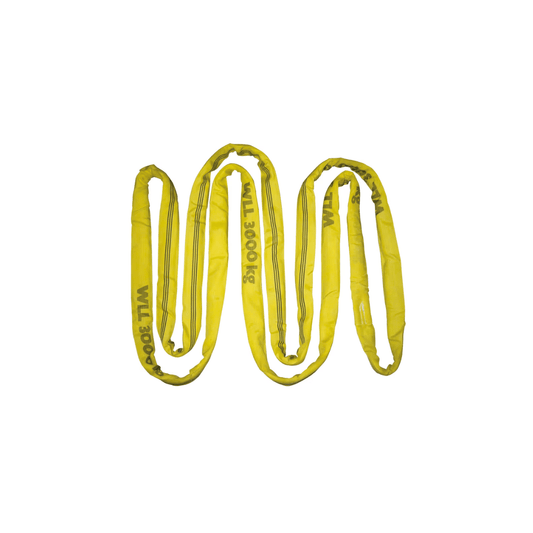 Fascia di Sollevamento ad anello Gialla 3ton
