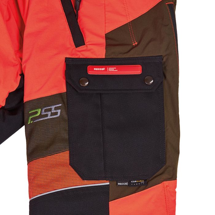 Pantaloni Antitaglio PSS X-Treme Breeze Recco - Arancio